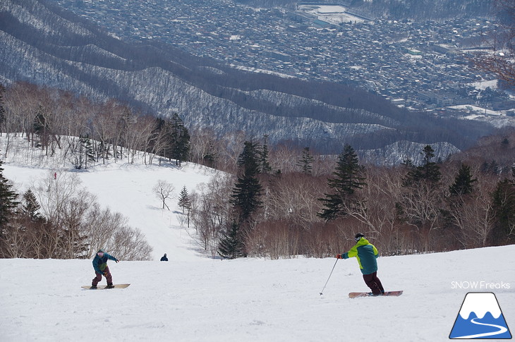 サッポロテイネ モノスキーで春雪遊び・尾形信とゆかいな仲間たち♪